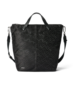 ECCO® Tote Jacquard Wave sac cabas - Noir - Main