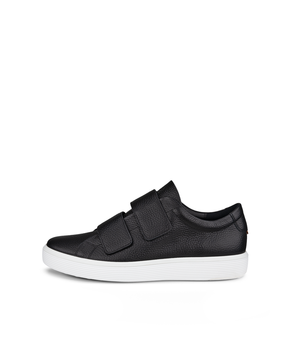 ECCO® Soft 60 baskets en cuir pour homme - Noir - Outside