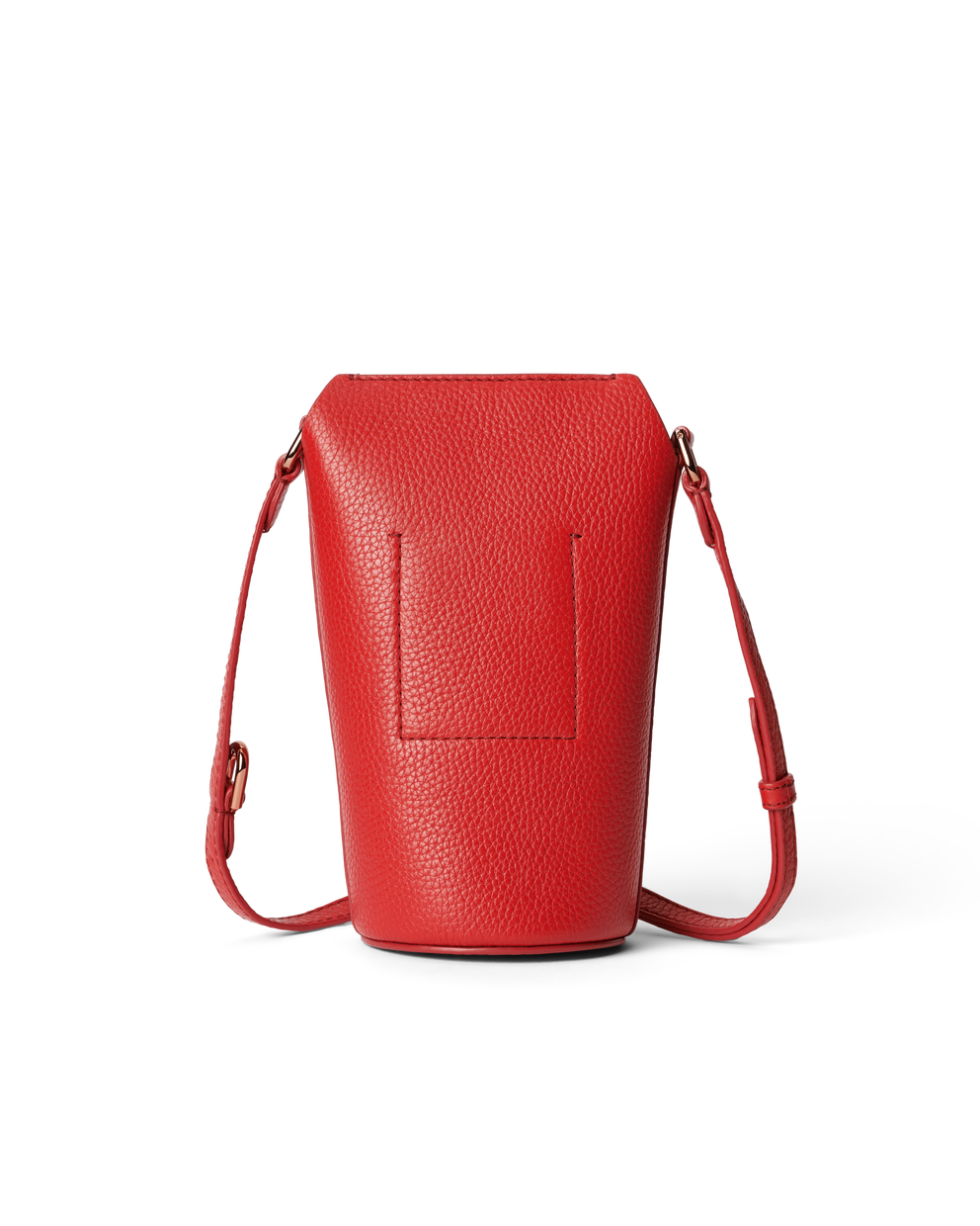 Bolso bandolera de piel ECCO® Pot - Rojo - Back