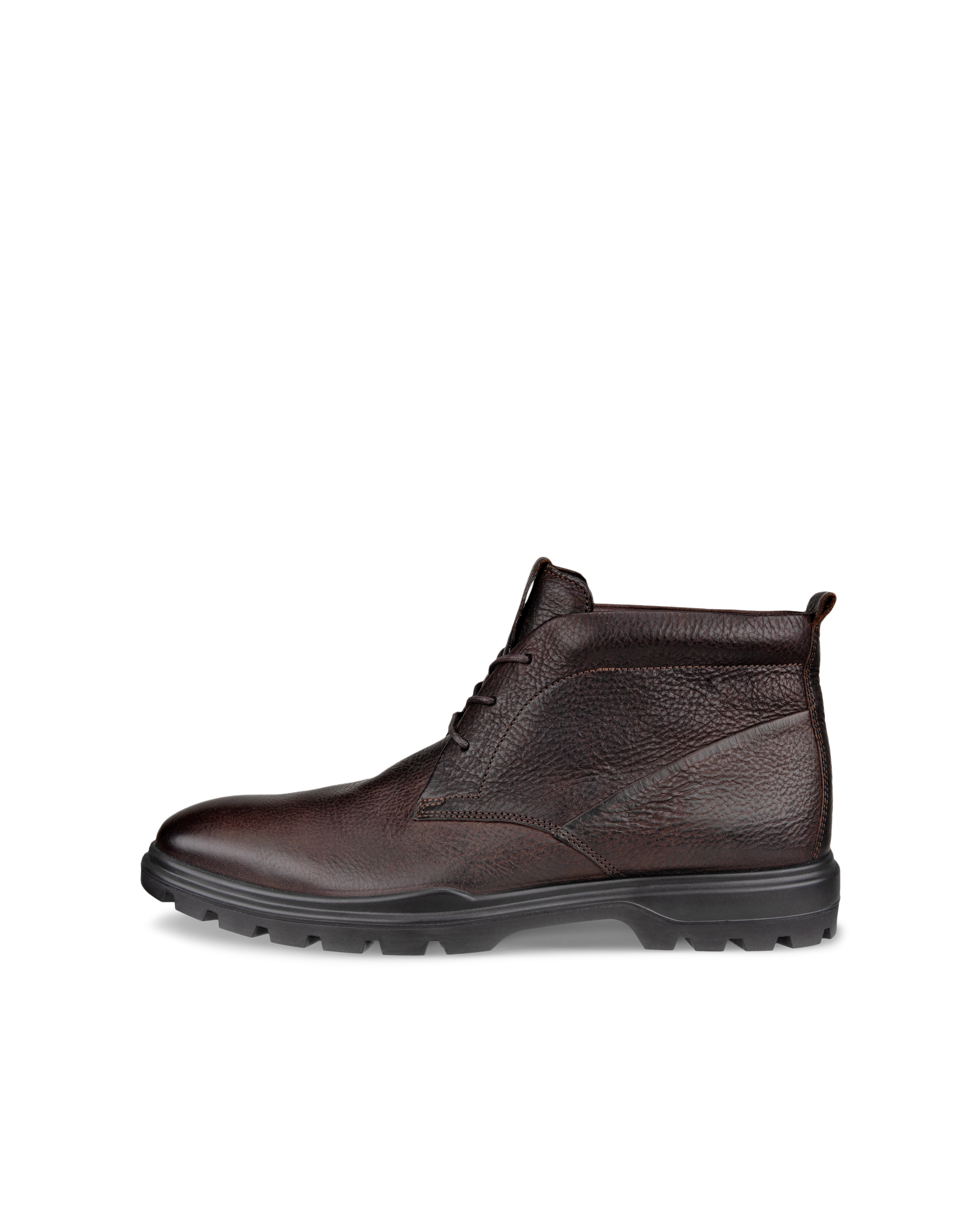 Mens Ecco® Citytray Avant Leather Chukka Boot Brown