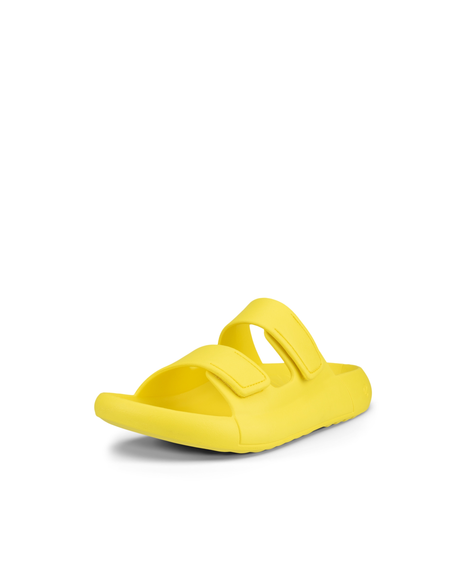 Unisex ECCO® Cozmo E Two Strap Sandal - Yellow - Main