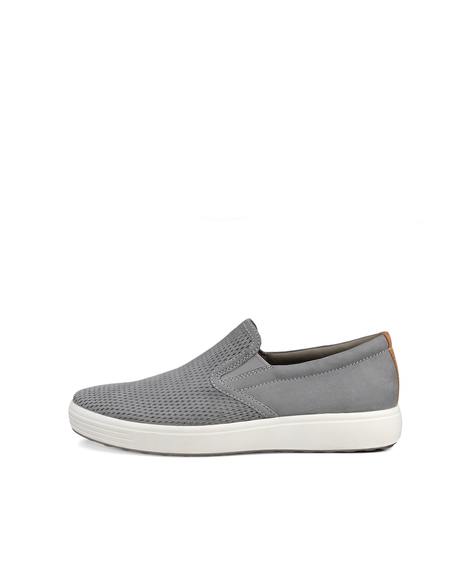 ECCO SOFT 7 MEN S SLIP ON Grey