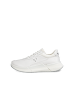 Men's ECCO® Biom 2.2 Leather Sneaker - White - Outside