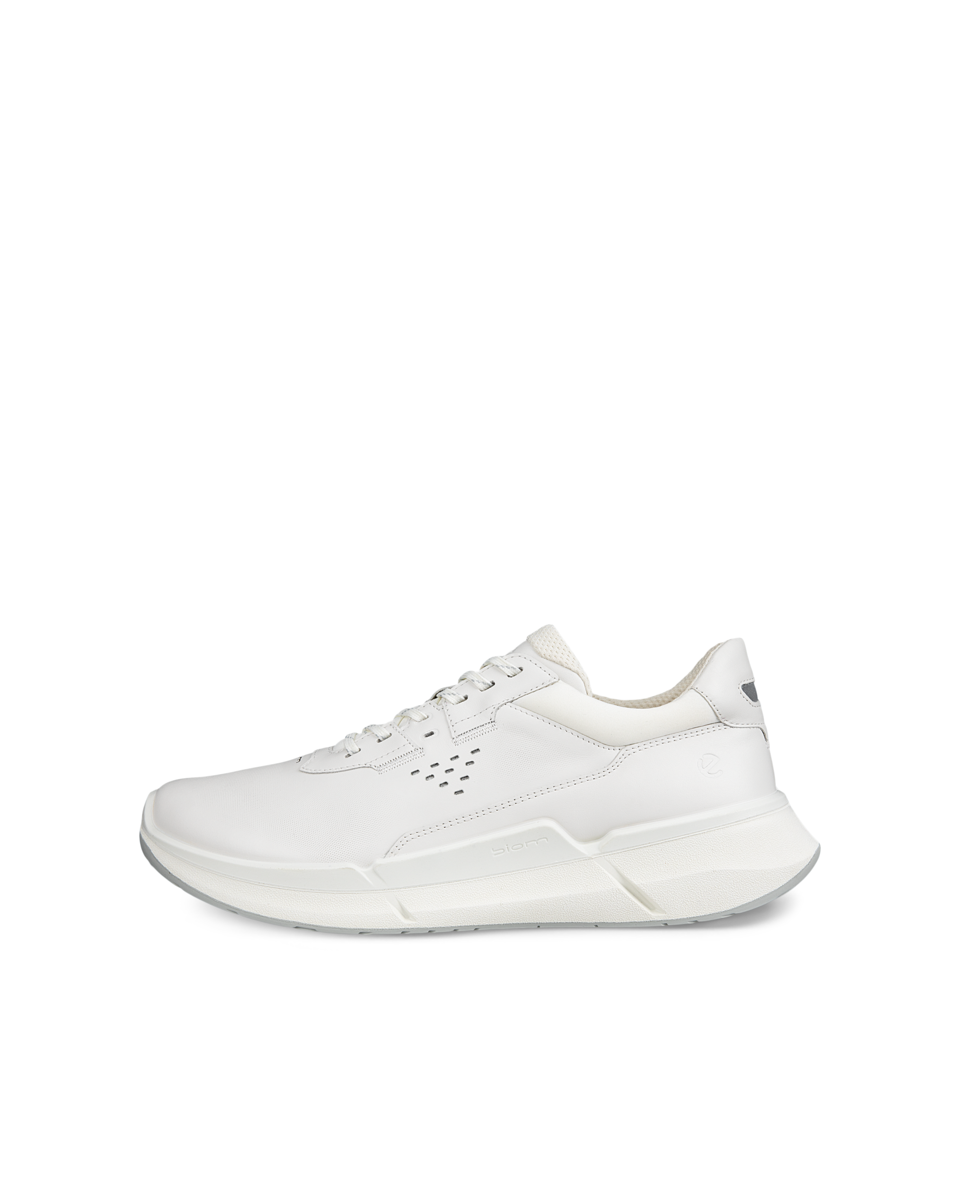 남성 ECCO® Biom 2.2 가죽 트레이너 - White - Outside