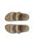 Men's ECCO® Cozmo Leather Two-Strap Sandal - Brown - Top left pair