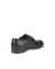 Men's ECCO® Melbourne Leather Derby Shoe - Black - Back