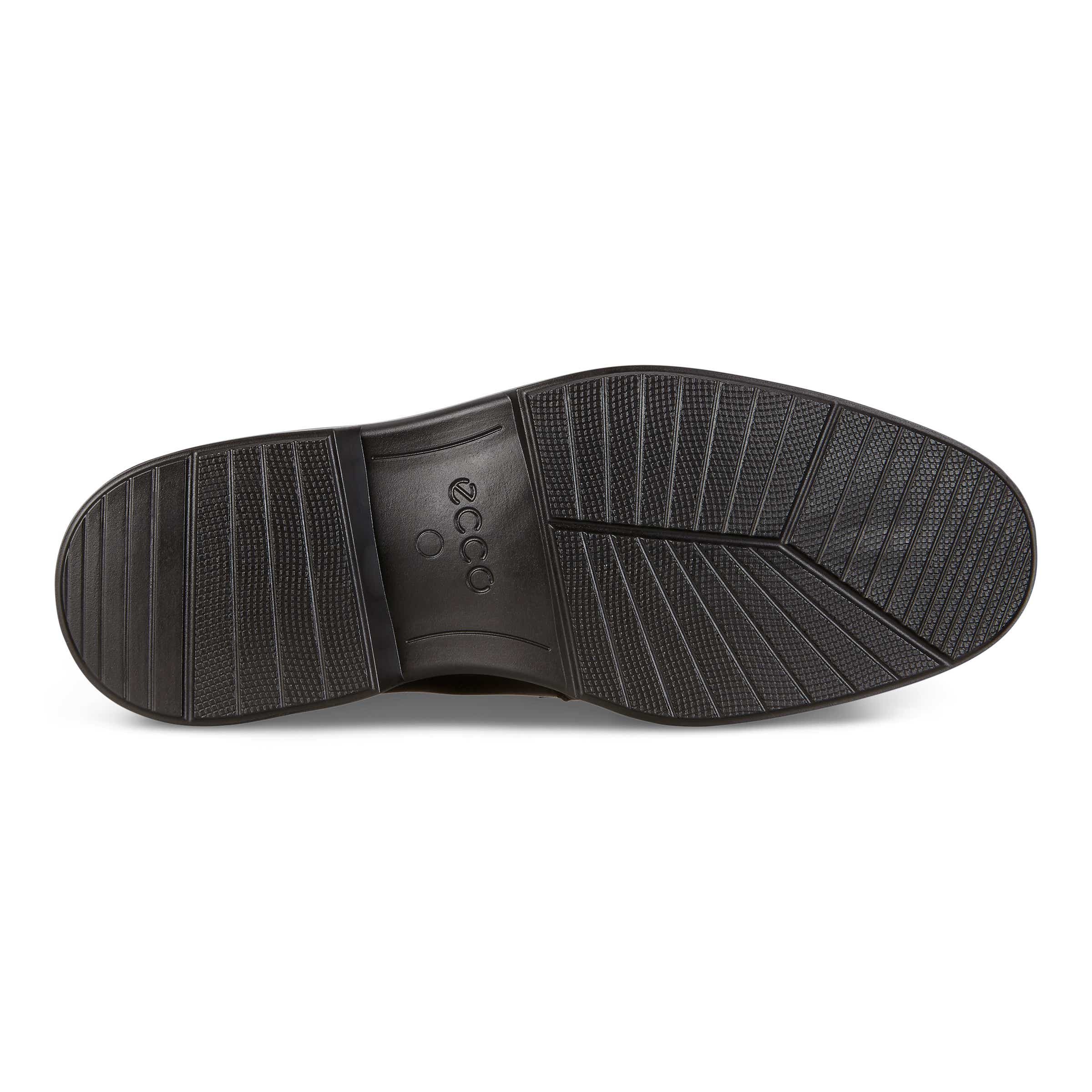 ECCO Men Lisbon Cap Toe Tie - Black - Sole