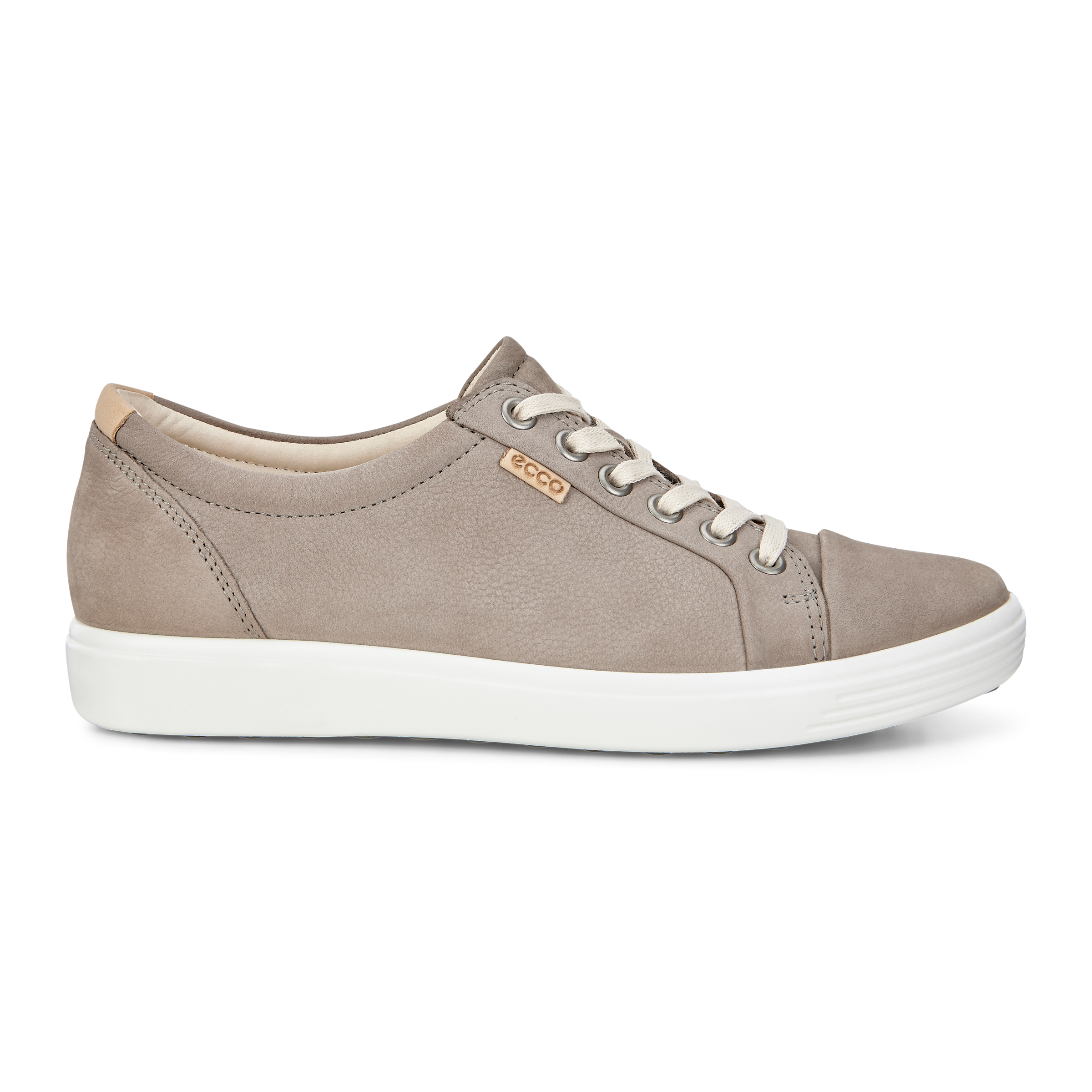 Women's ECCO® Soft 7 Leather Sneaker | Grey