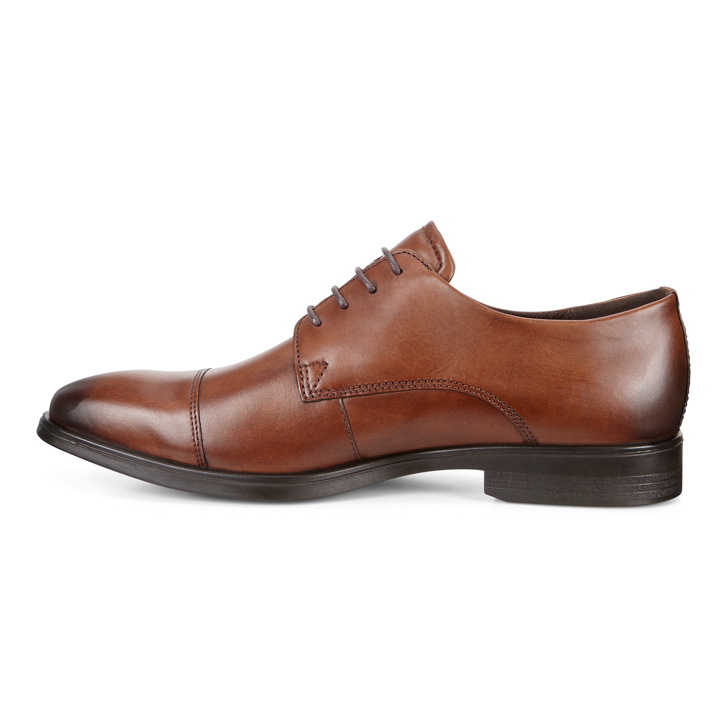 ECCO Men Melbourne Cap Toe Tie - Brown - Inside