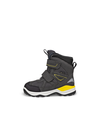 Botines de invierno de nobuk Gore-Tex ECCO® Snow Mountain para niño/a - Gris - Outside