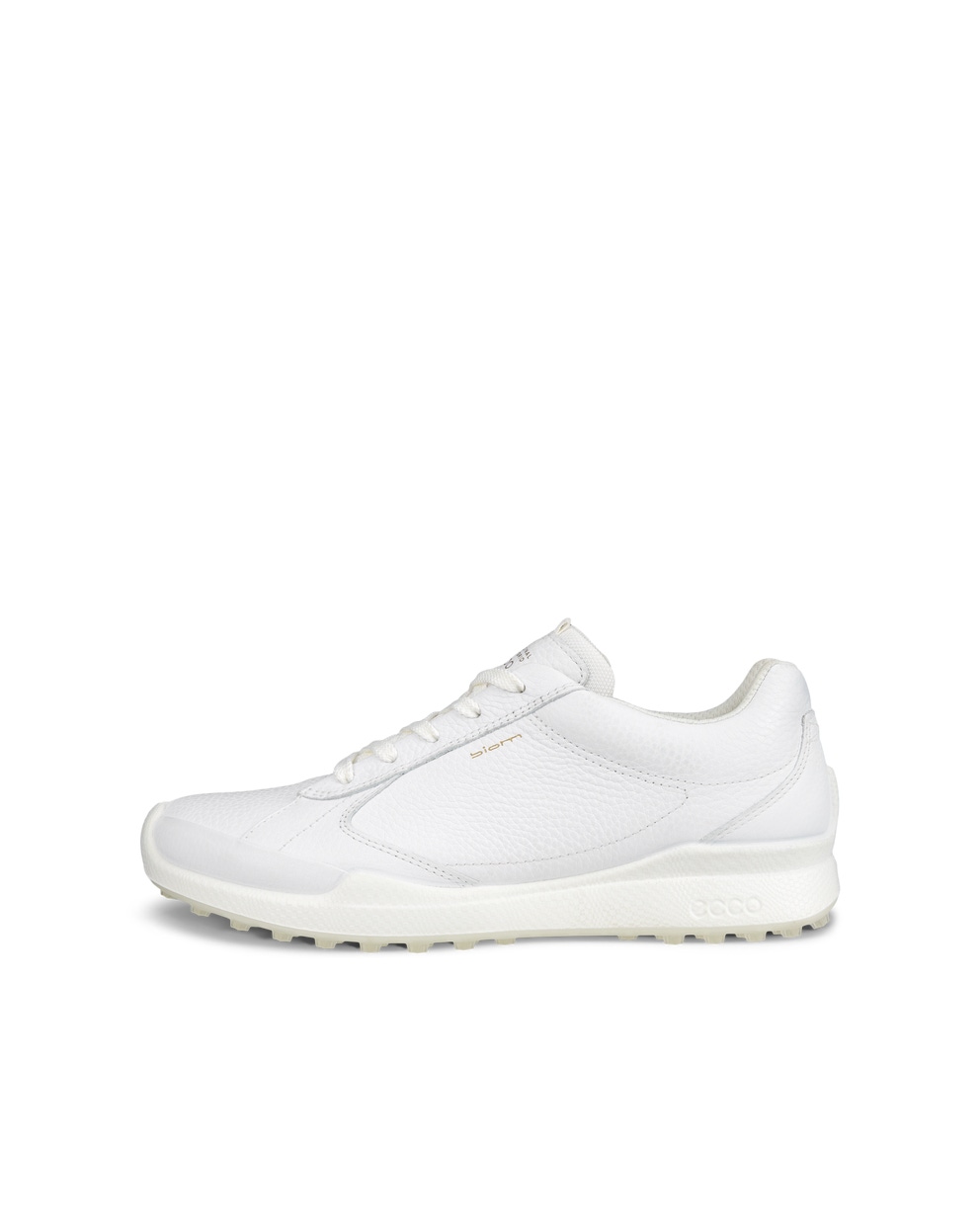 Zapatos golf de piel ECCO® Golf Biom Hybrid para mujer - Blanco - Outside