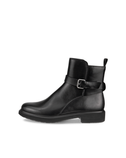 ECCO Women Metropole Amsterdam Leather Jodhpur Boots - Black - Outside