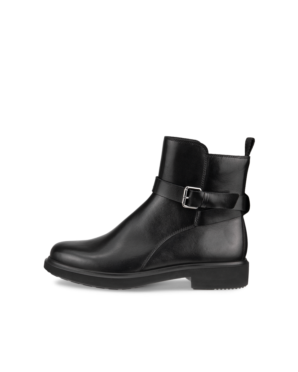 ECCO® Metropole Amsterdam bottes de pluie en cuir pour femme - Noir - Outside