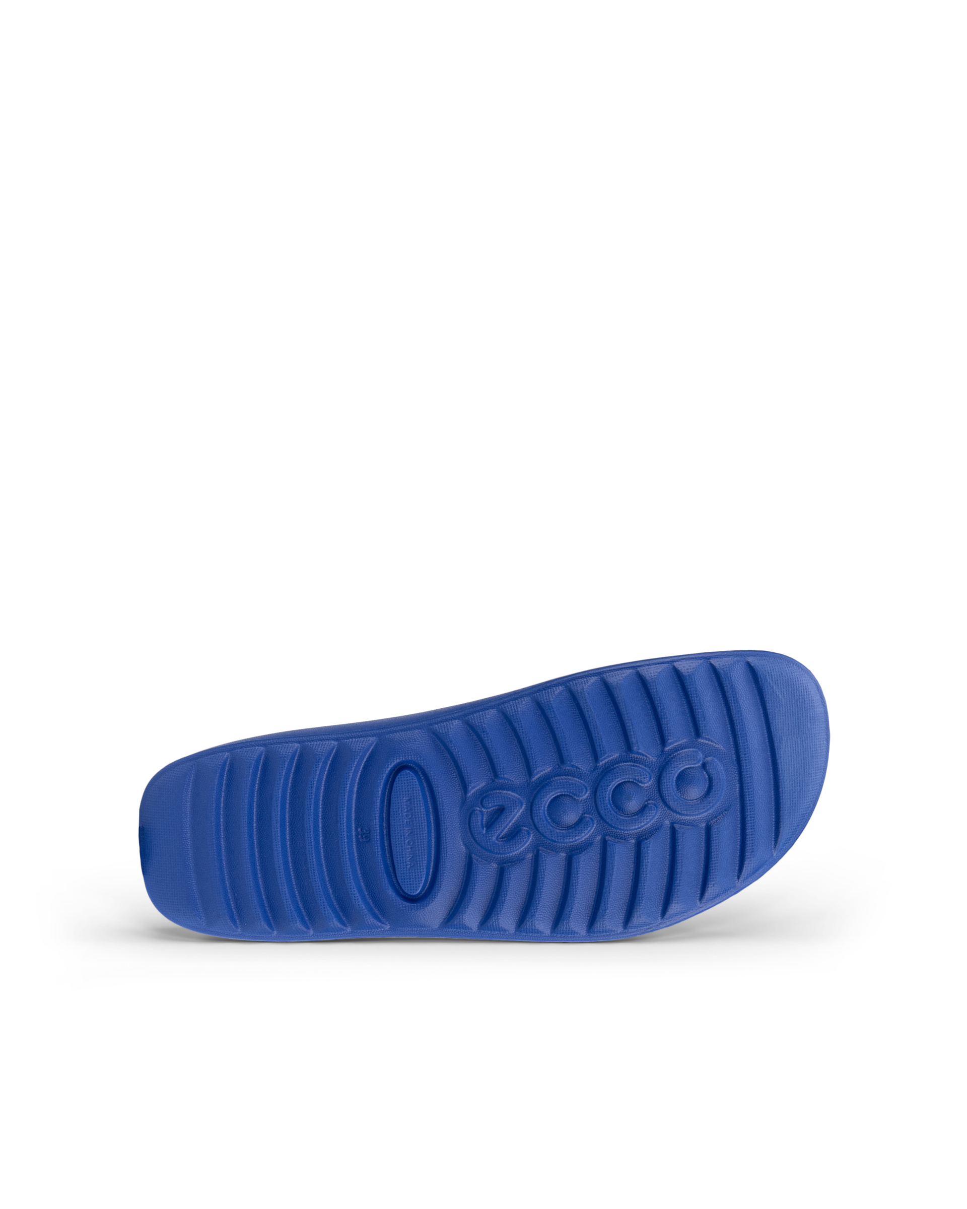 Men's ECCO® Cozmo Slide Slider - Blue - Sole