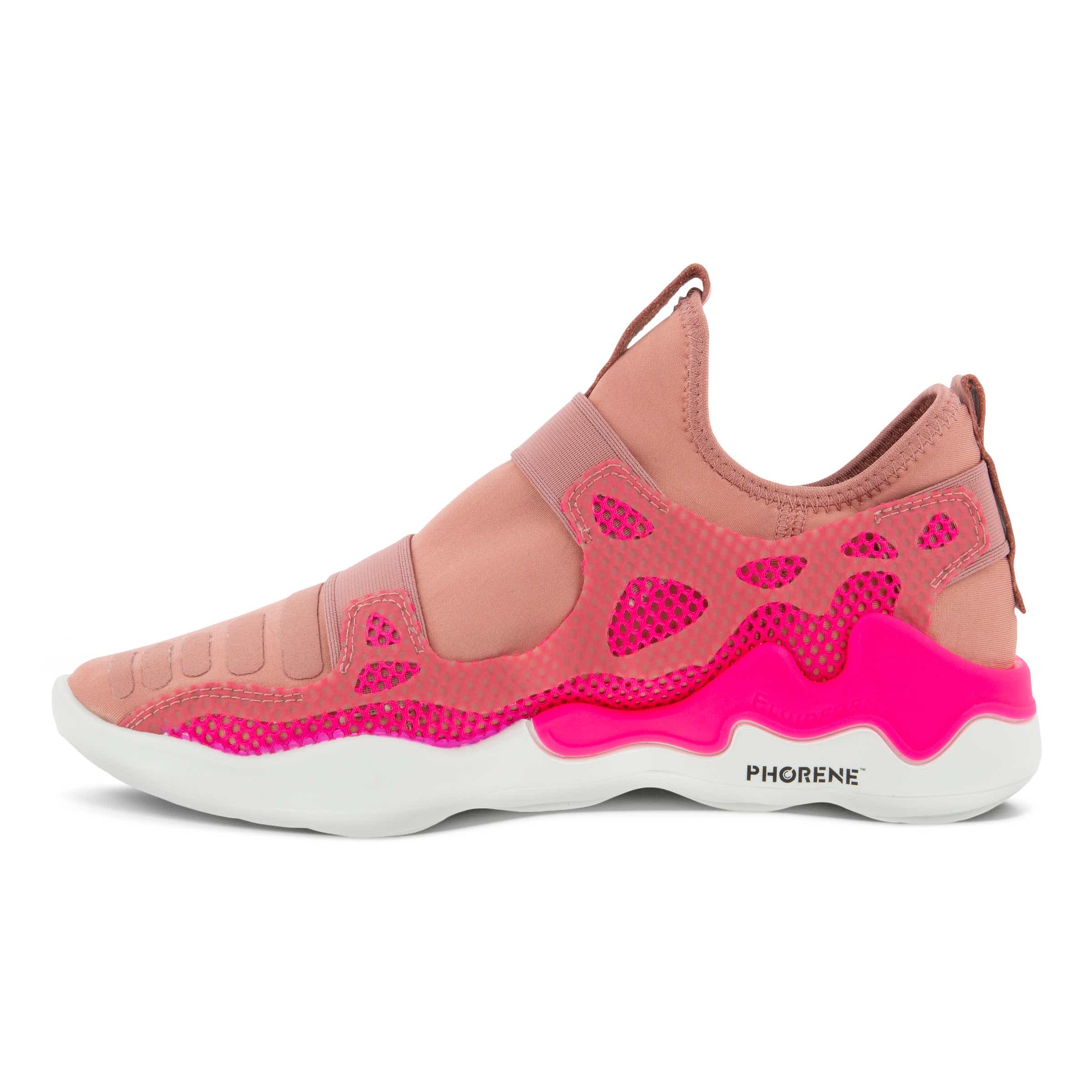 Zapatillas de tela ECCO® Elo para mujer - Rojo - Inside