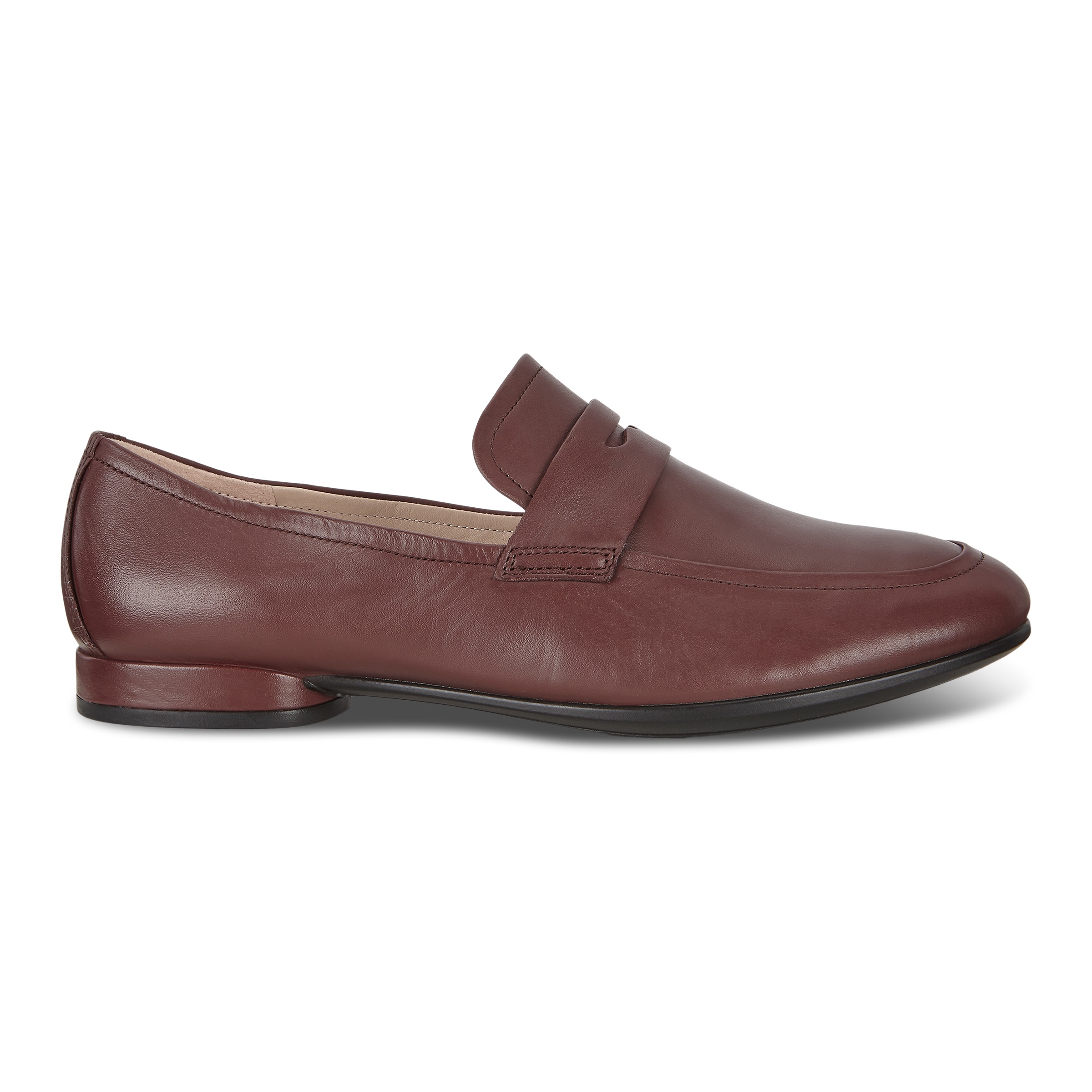 ECCO Women Anine Loafer - Brown - Outside