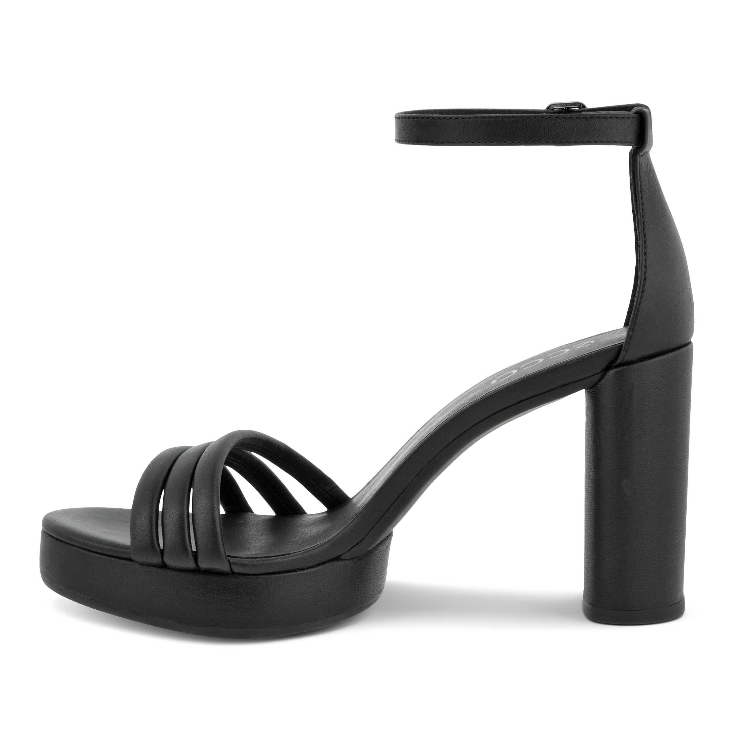 ECCO Elevate Sculpted Sandal 75 - Black - Inside