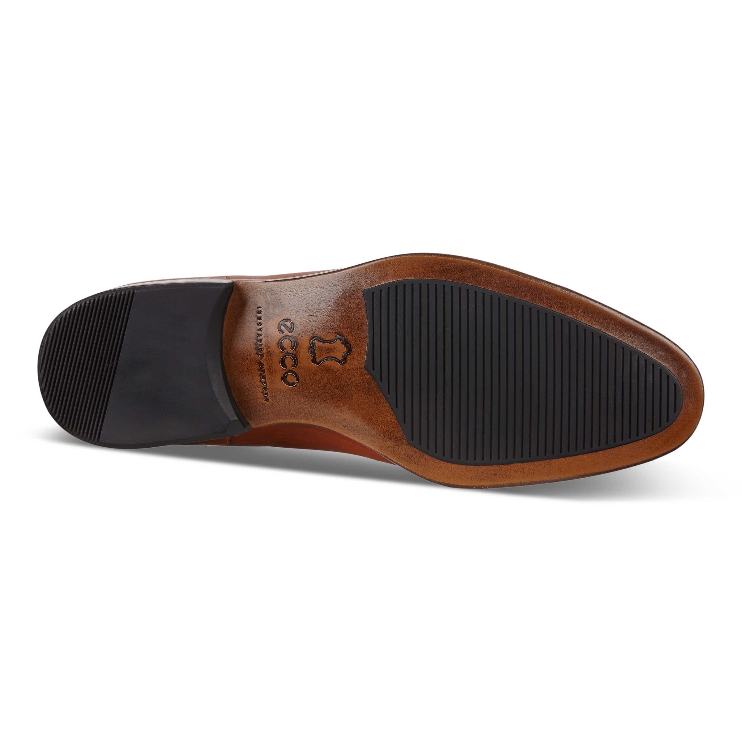 ECCO Vitrus Mondial メンズ レザーダービーシューズ - 茶色 - Sole