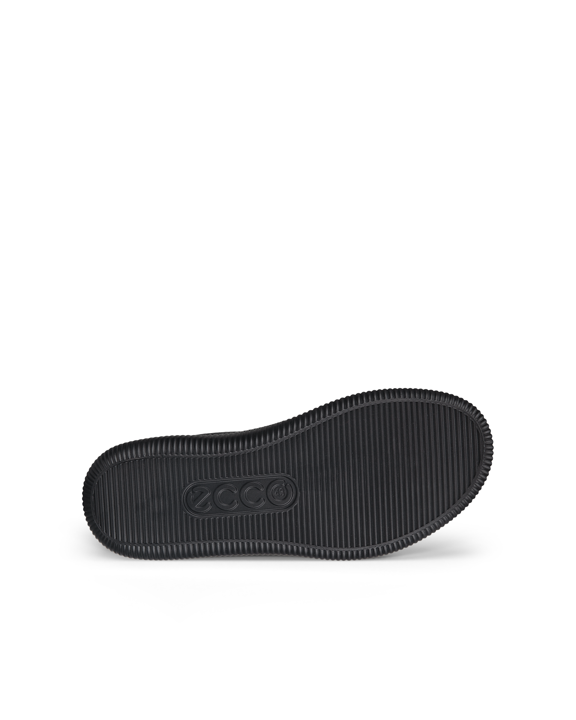 ECCO® Soft Zero baskets en cuir pour homme - Noir - Sole