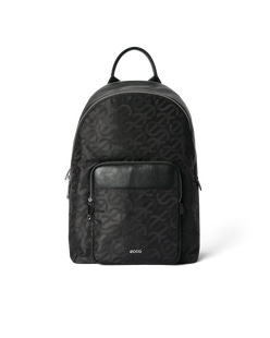 ECCO ROUND PACK LARGE JACQUARD WAVE - Black - Main