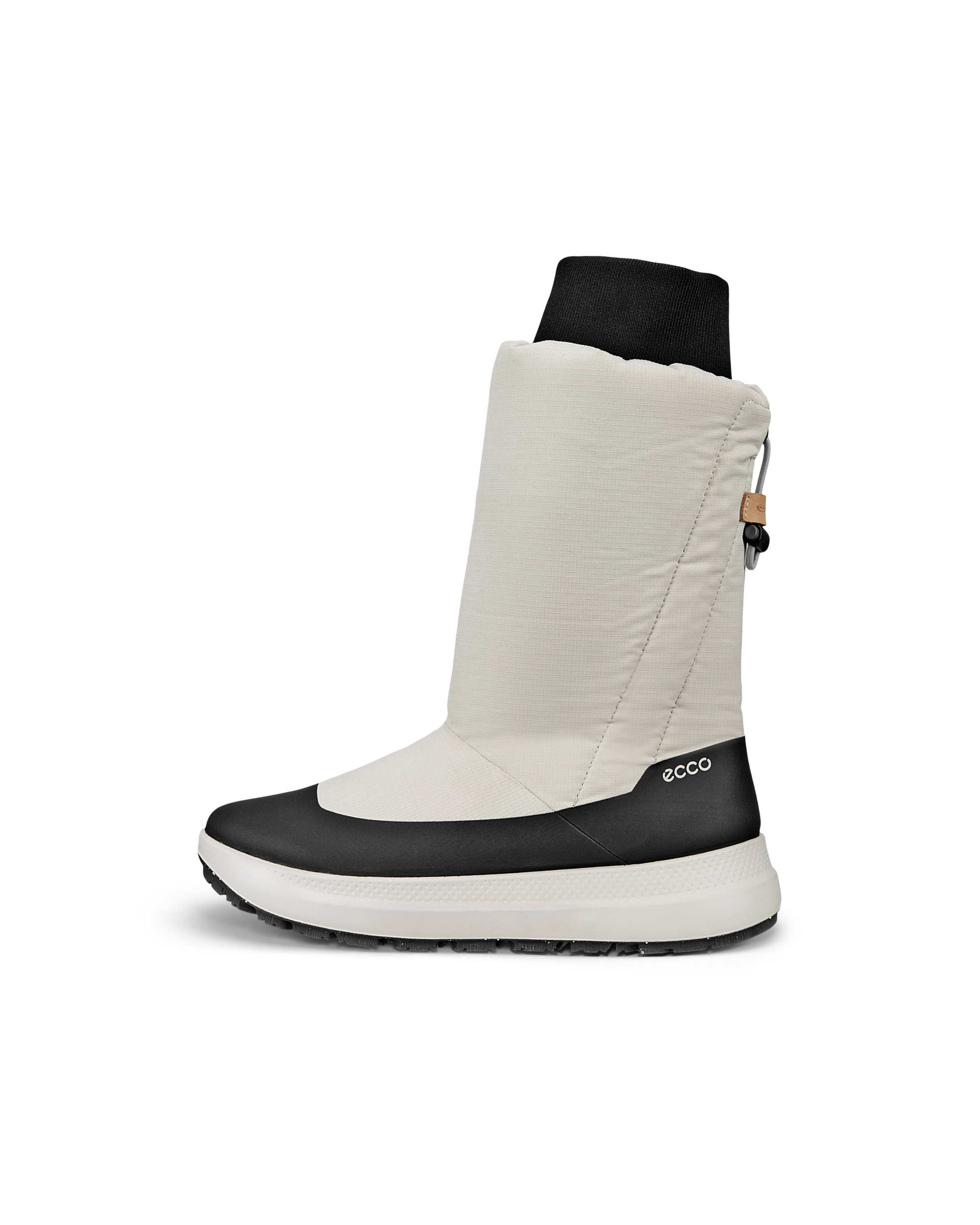 ECCO® Solice bottes d'hiver imperméable en toile pour femme - Gris - Outside