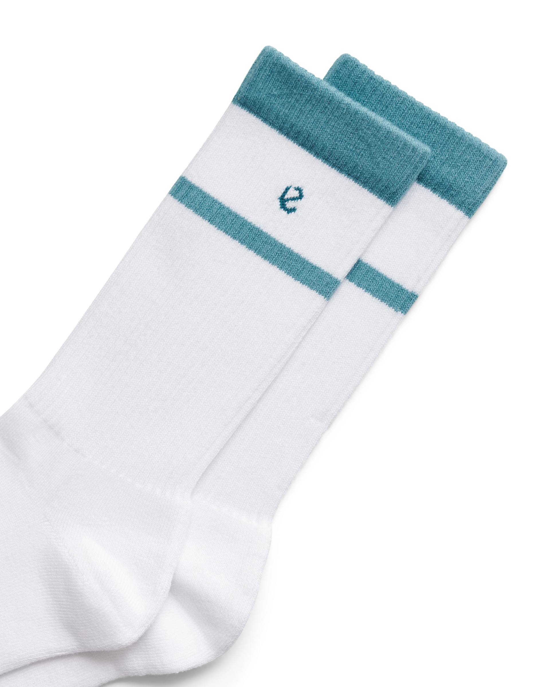 ECCO RETRO MID-CUT SOCKS - Blanco - Detail-1