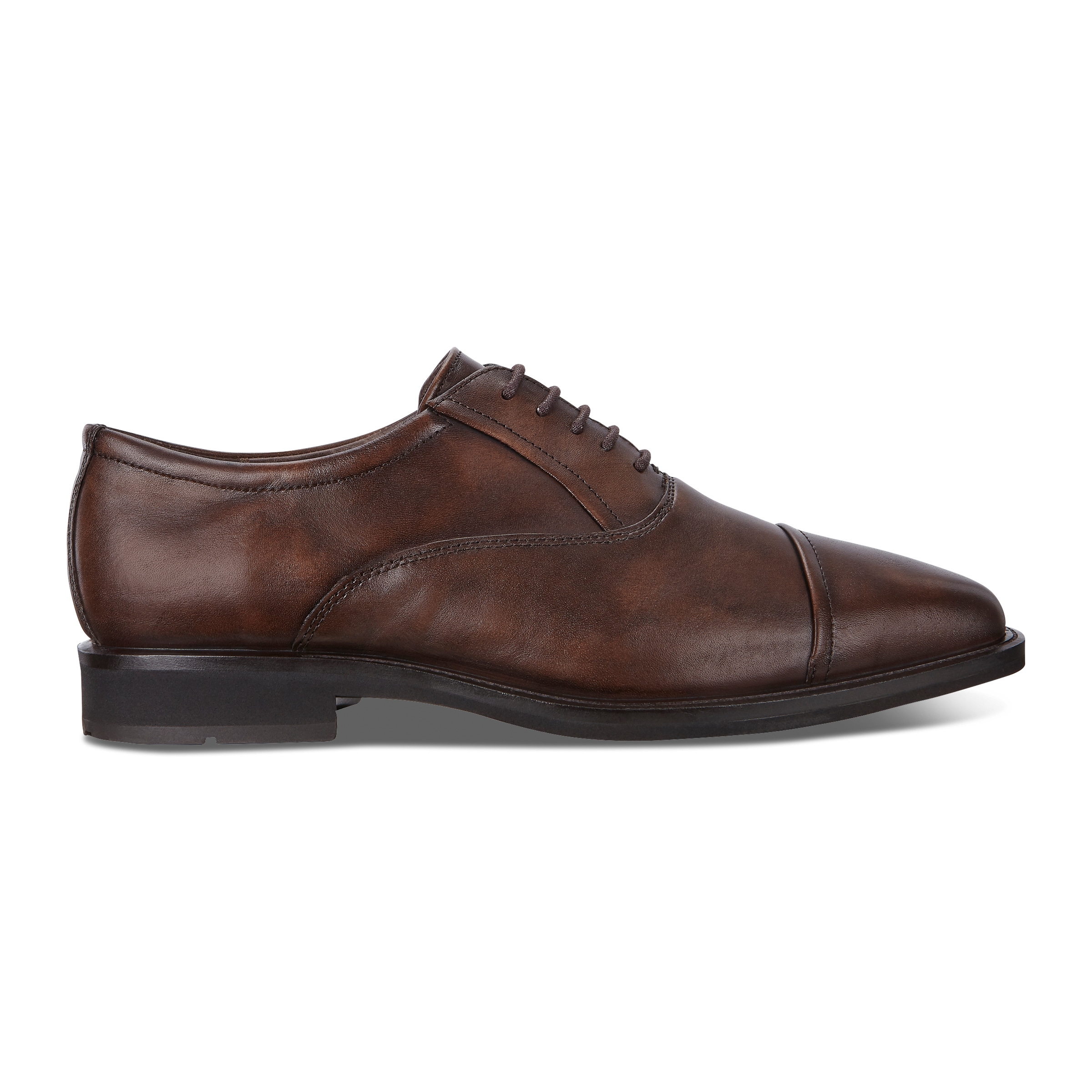 ECCO Calcan Mens Shoes - Brown - Outside