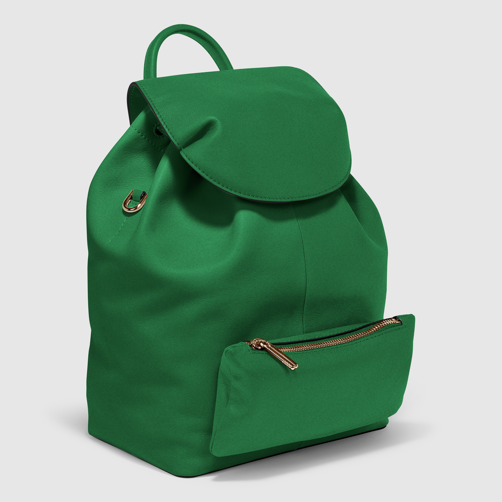 ECCO PILLOW DRAWSTRING BACKPACK - Green - Main