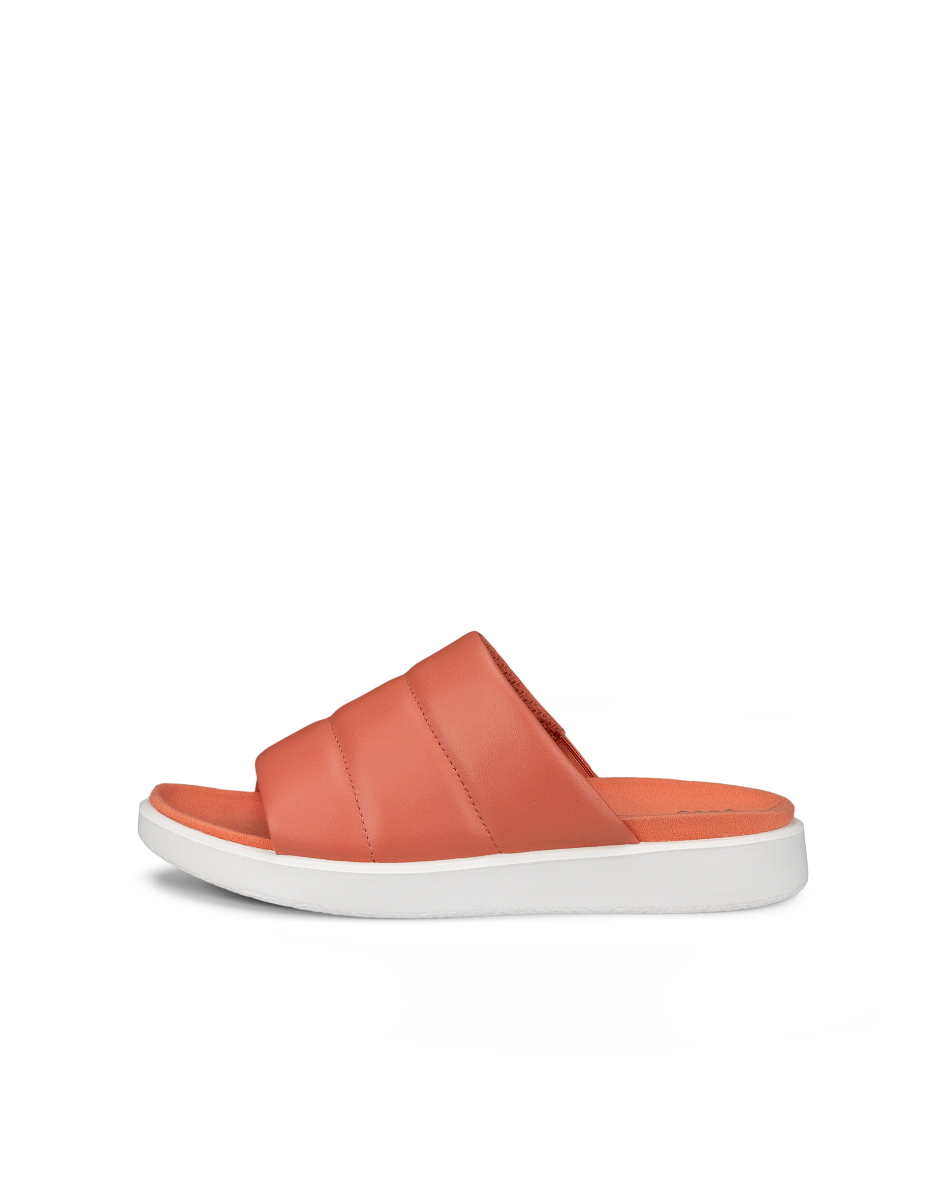 Women's ECCO® Yuma Nubuck Sandal - Orange - Outside