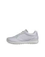 Men's ECCO® Golf Biom Hybrid Original Leather Shoe - Grey - Outside