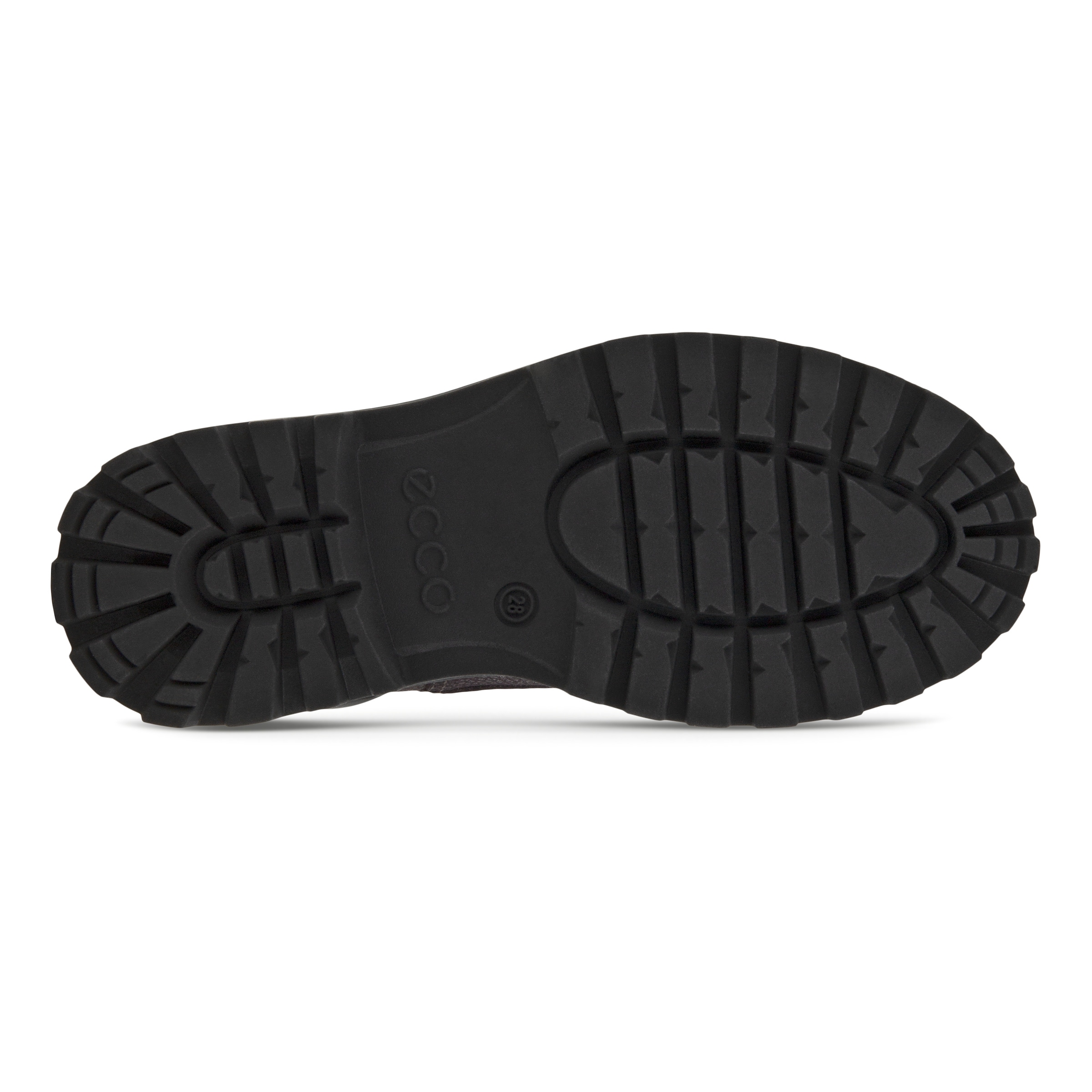 Botas de caña media de piel con cordones ECCO® Tredtray para niño/a - Morado - Sole