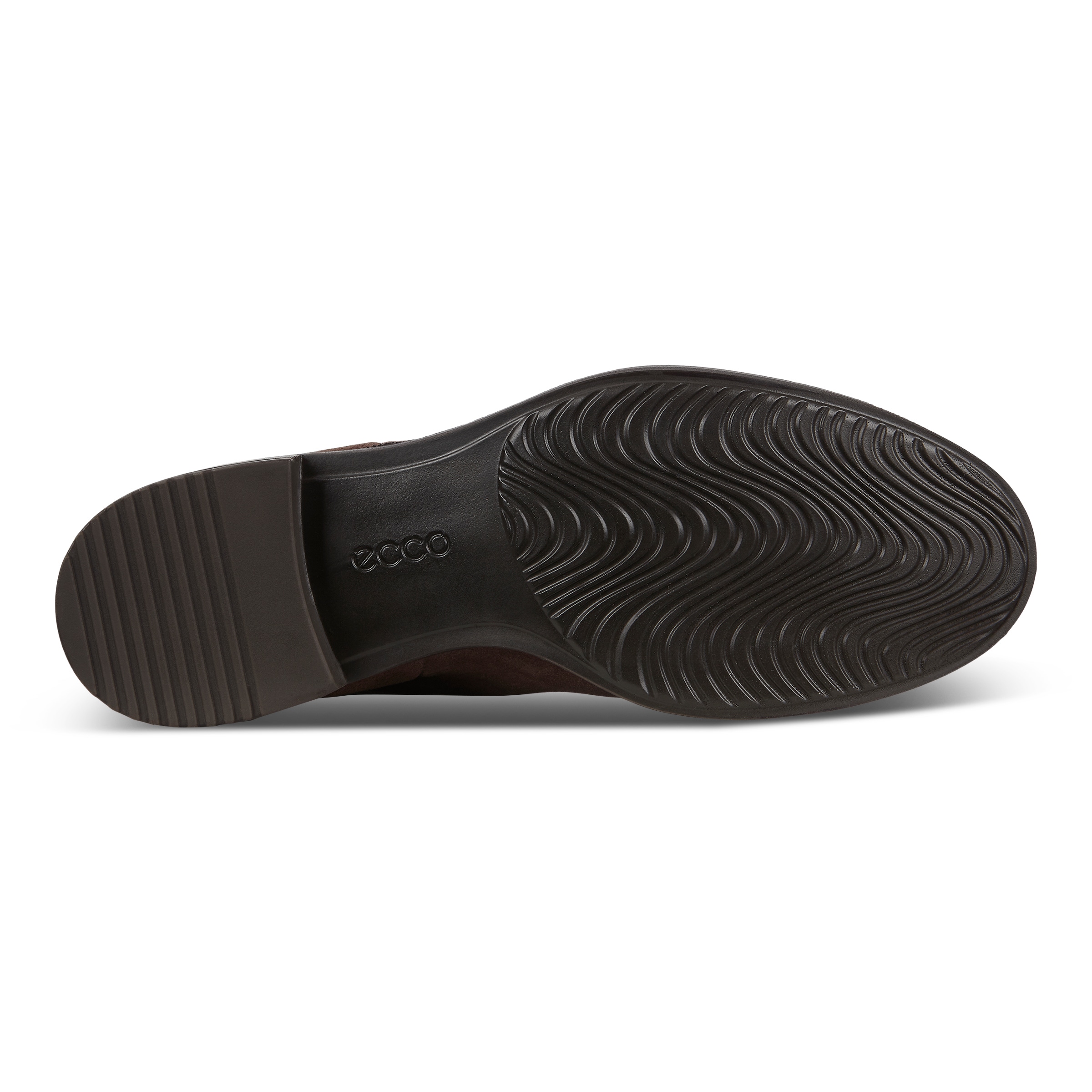 Botas de caña alta de tela ECCO® Sartorelle 25 para mujer - Marrón - Sole