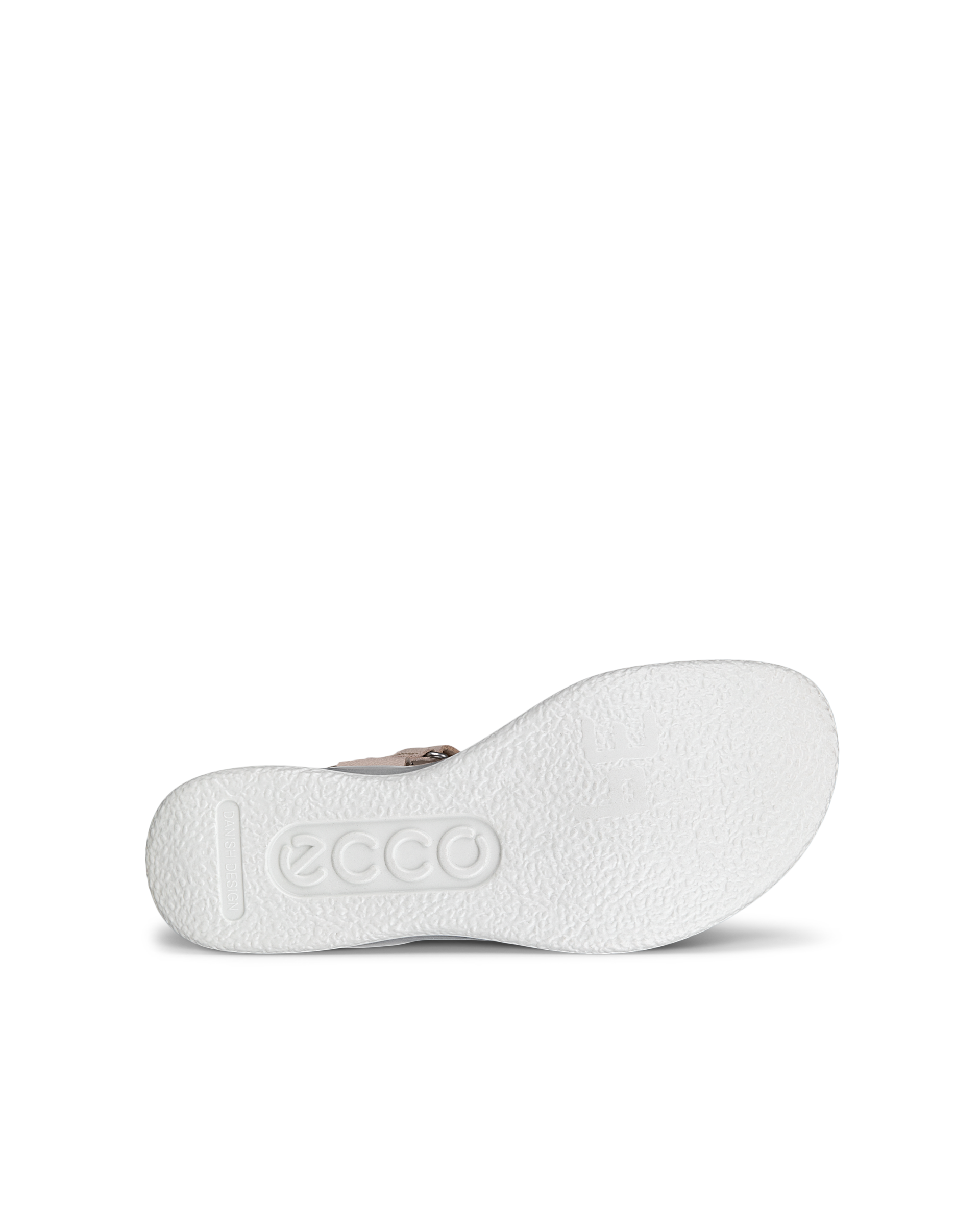 ECCO® Flowt sandale compensée liège et cuir pour femme - Beige - Sole