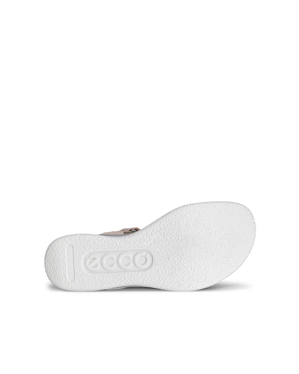 ECCO® Flowt sandale compensée liège et cuir pour femme - Beige - Sole