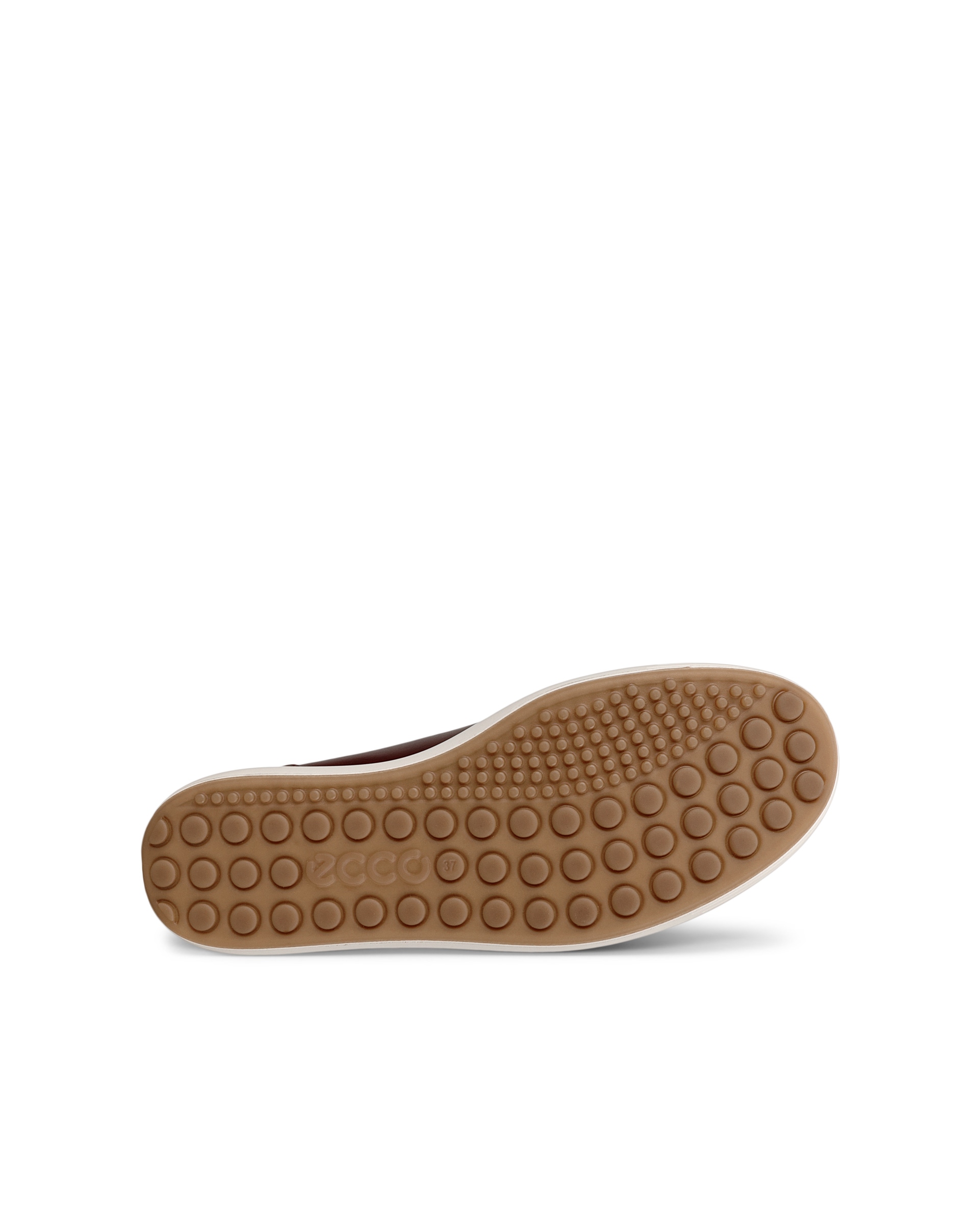 Women's ECCOยฎ Soft 7 Leather Sneaker - Red - Sole