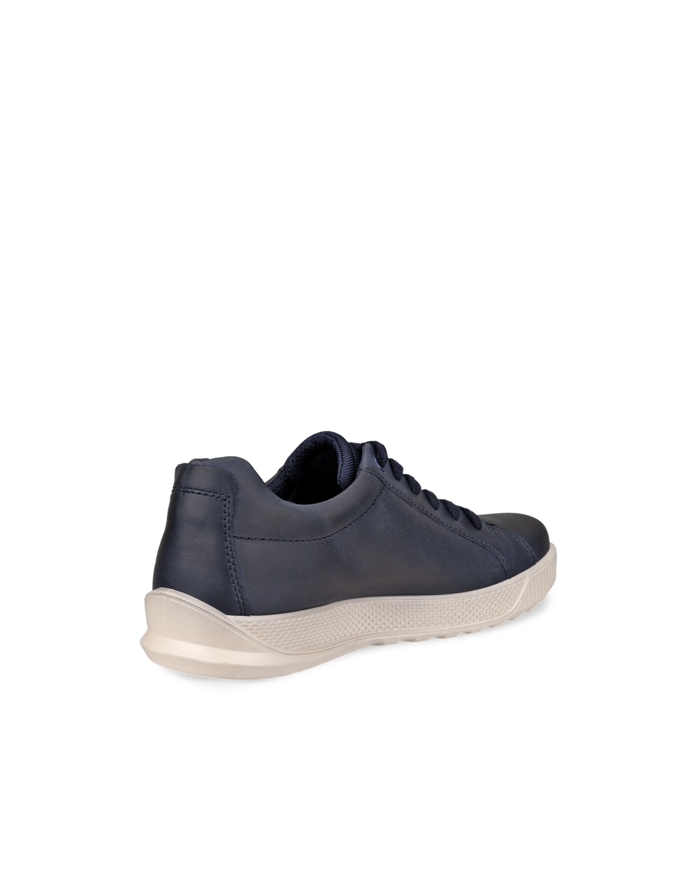 Men's ECCO® Byway Nubuck Sneaker - Blue - Back