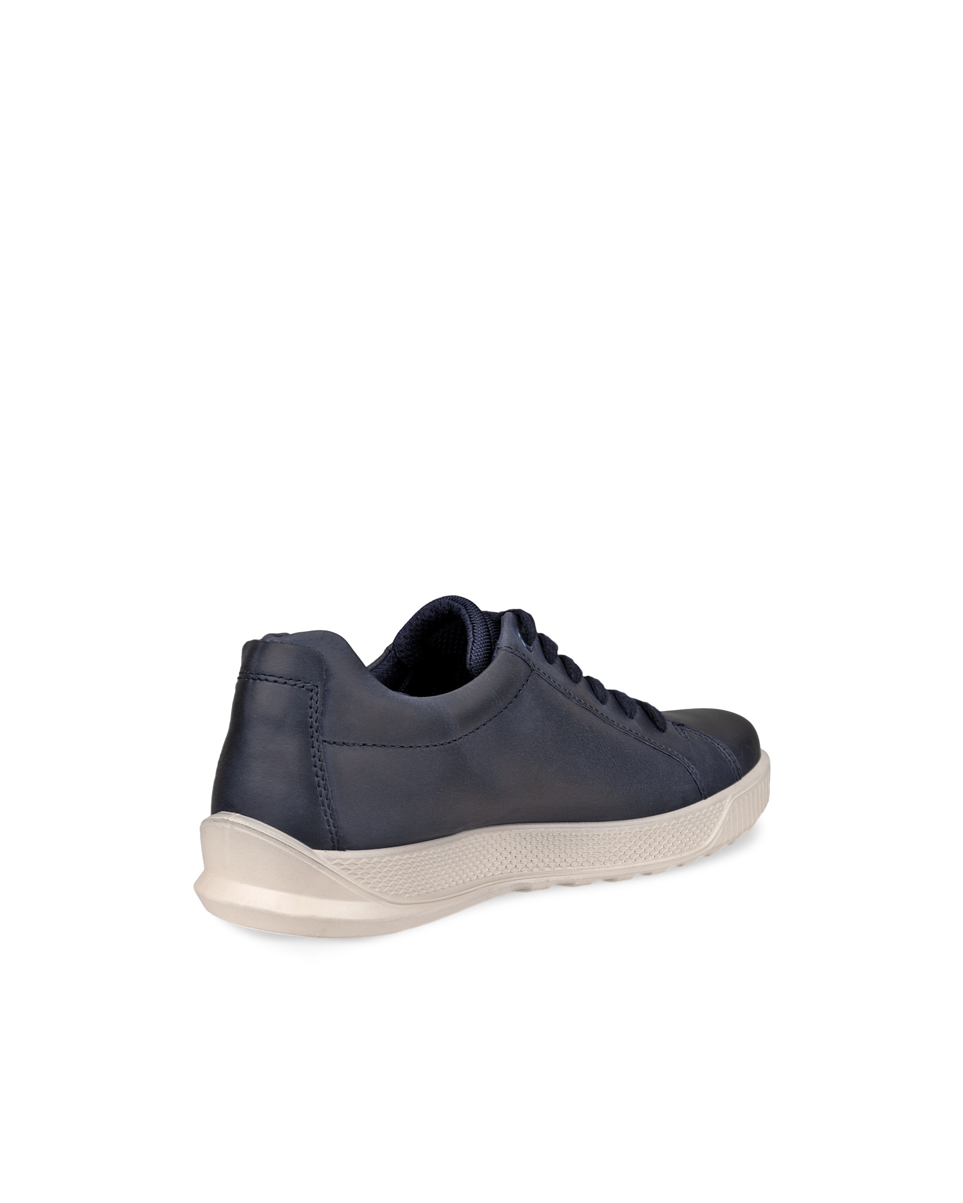 Men's ECCO® Byway Nubuck Sneaker - Blue - Back