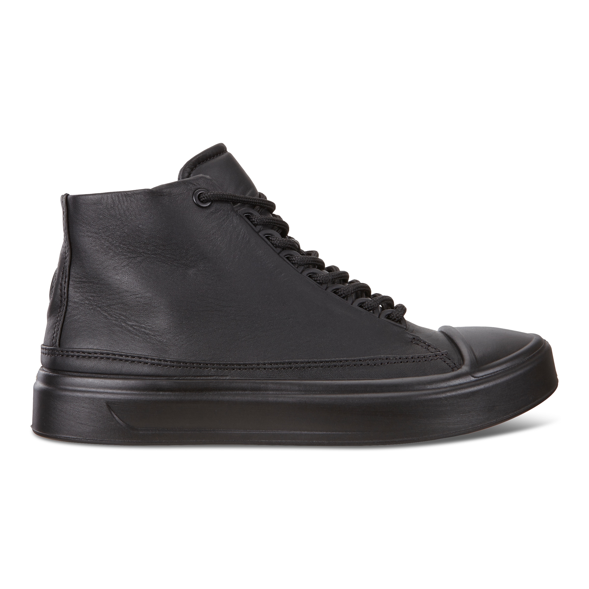 ECCO Flexure T-cap Women's High Top - Black - Outside