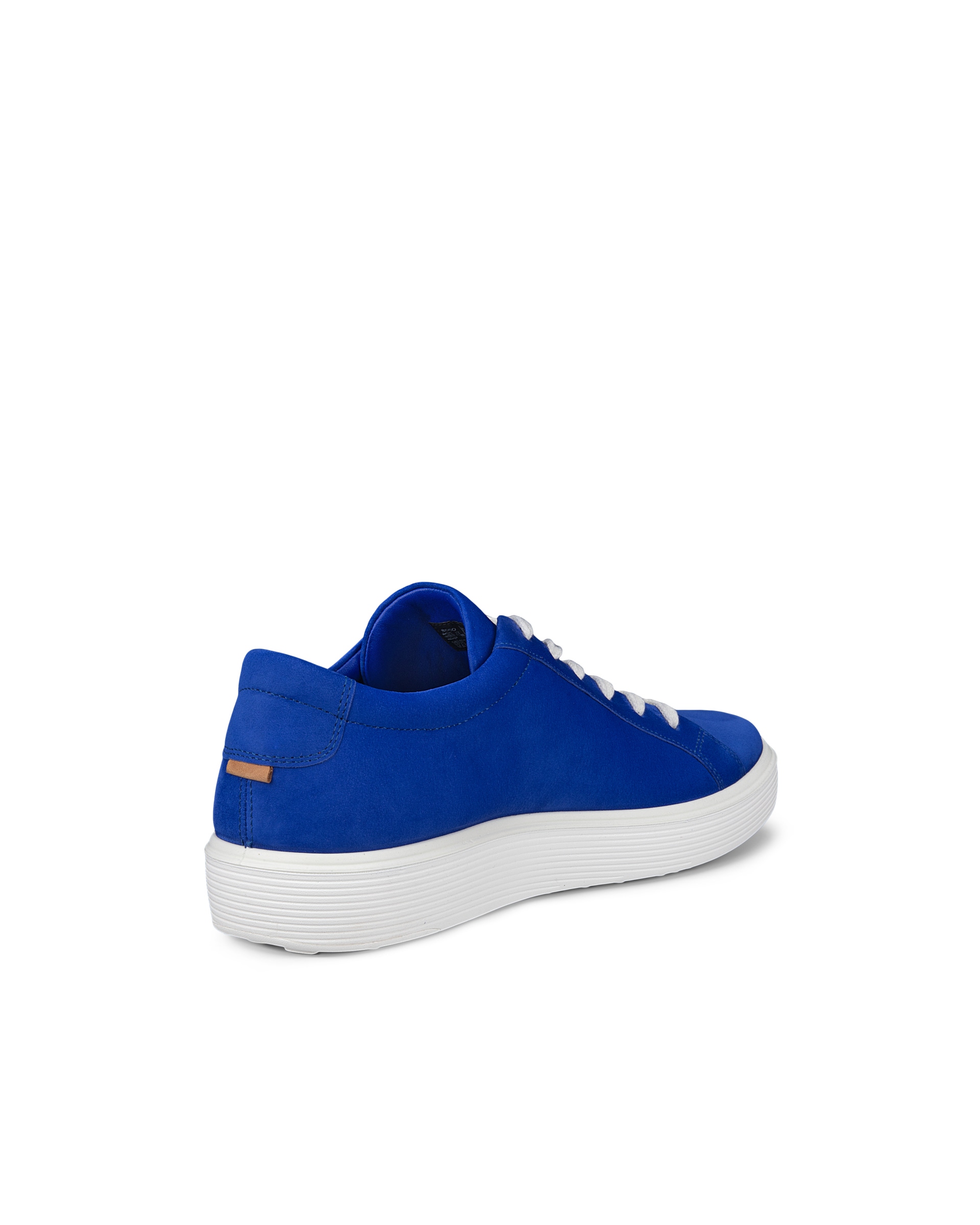 Basket ECCO® Soft 60 en nubuck pour hommes - Bleu - Back