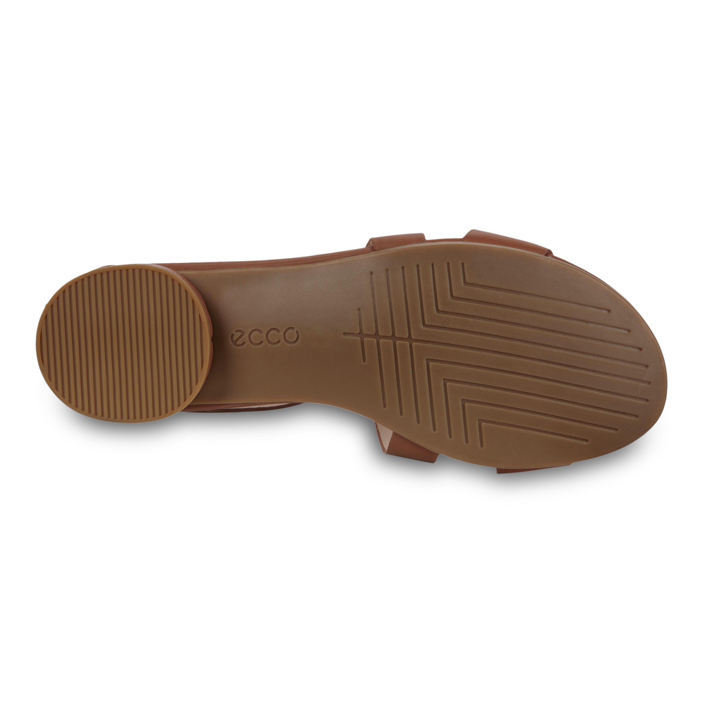 ECCO Flat Sandal II - Marrón - Sole