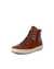 Men's ECCO® Soft 7 Leather Lace-Up Boot - Brown - Main