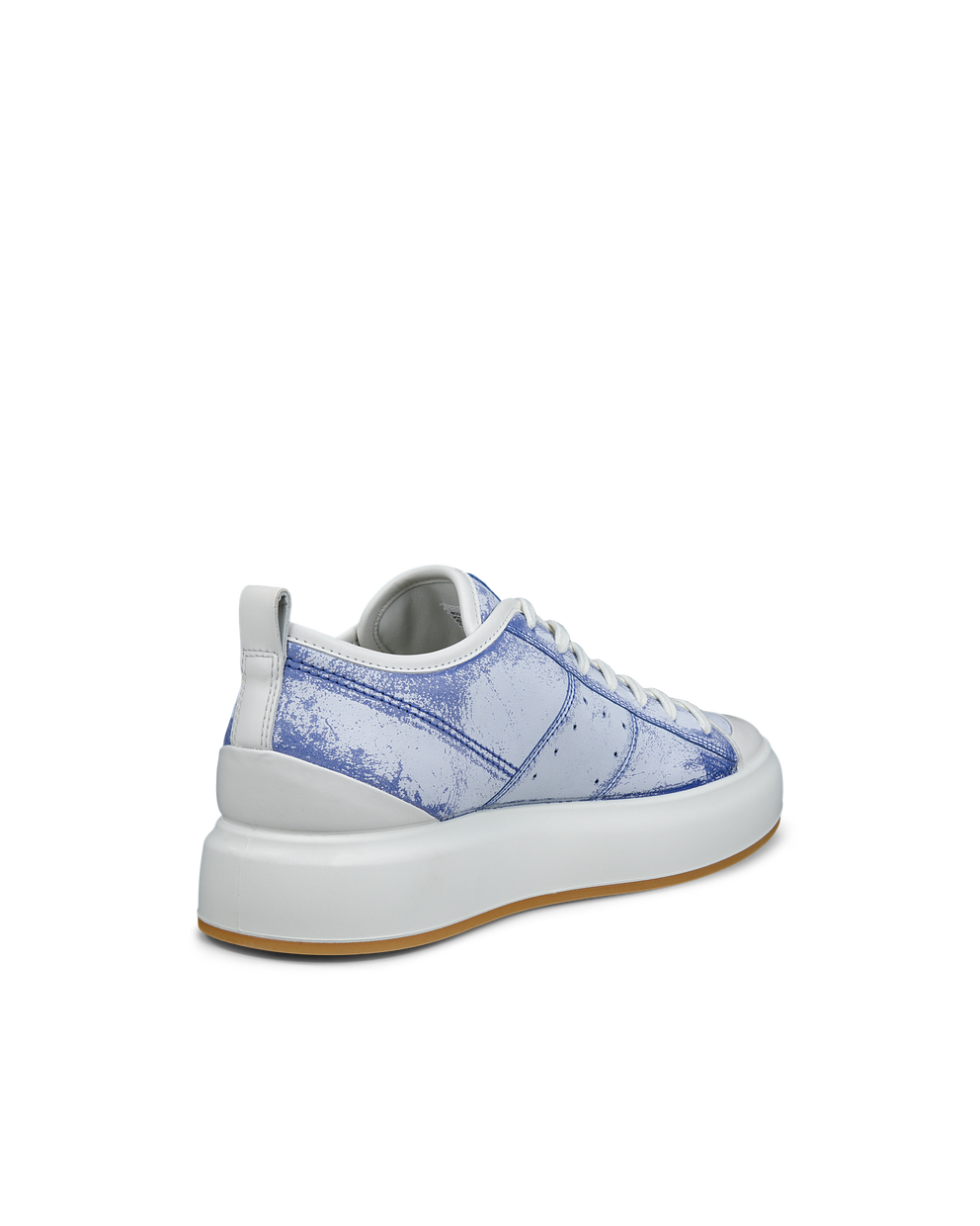 ECCO® Street Ace baskets en cuir pour homme - Bleu - Back