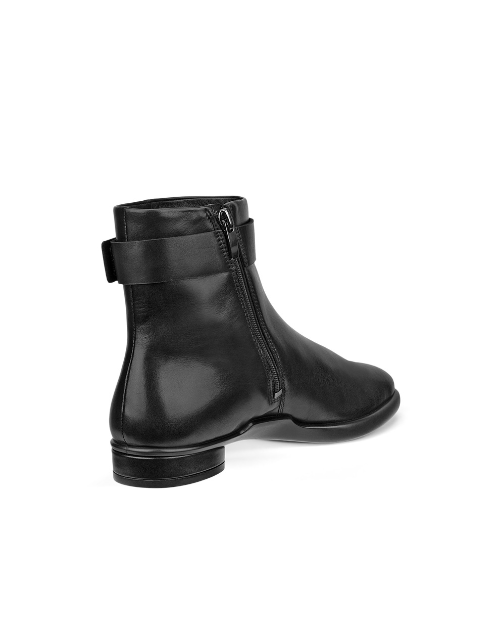 ECCO Sculp Lx Low Boot Lea - Black - Back