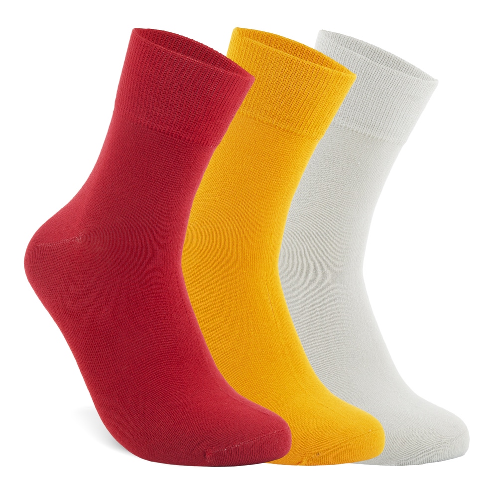 ECCO Soft Ankle-cut 3-pack Ankle Socks White - Multicolor - Main