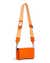 ECCO® Leather Pinch Crossbody Bag - Orange - Main