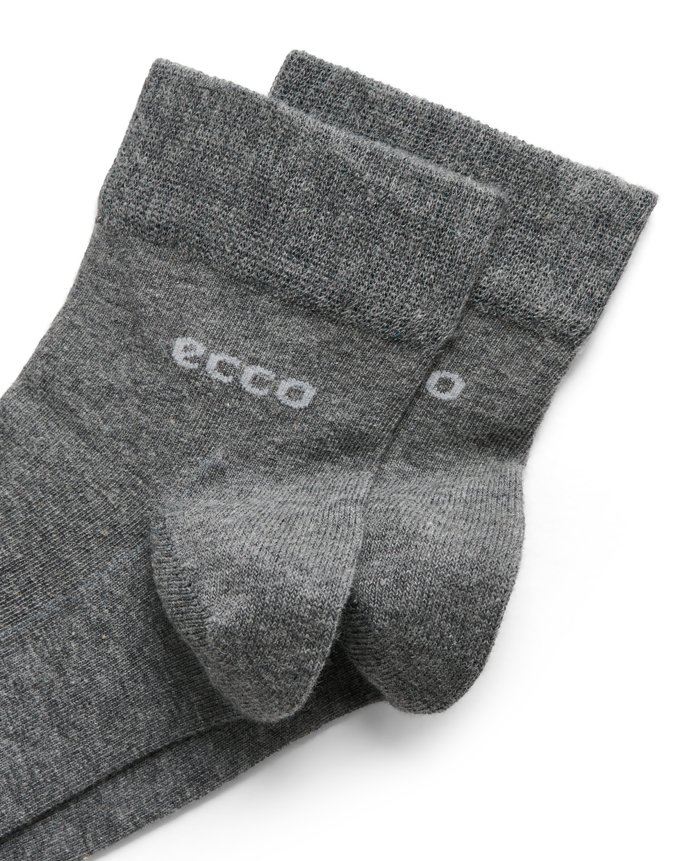 Unisex ECCO® Longlife Ankle Socks - Grey - Detail-1