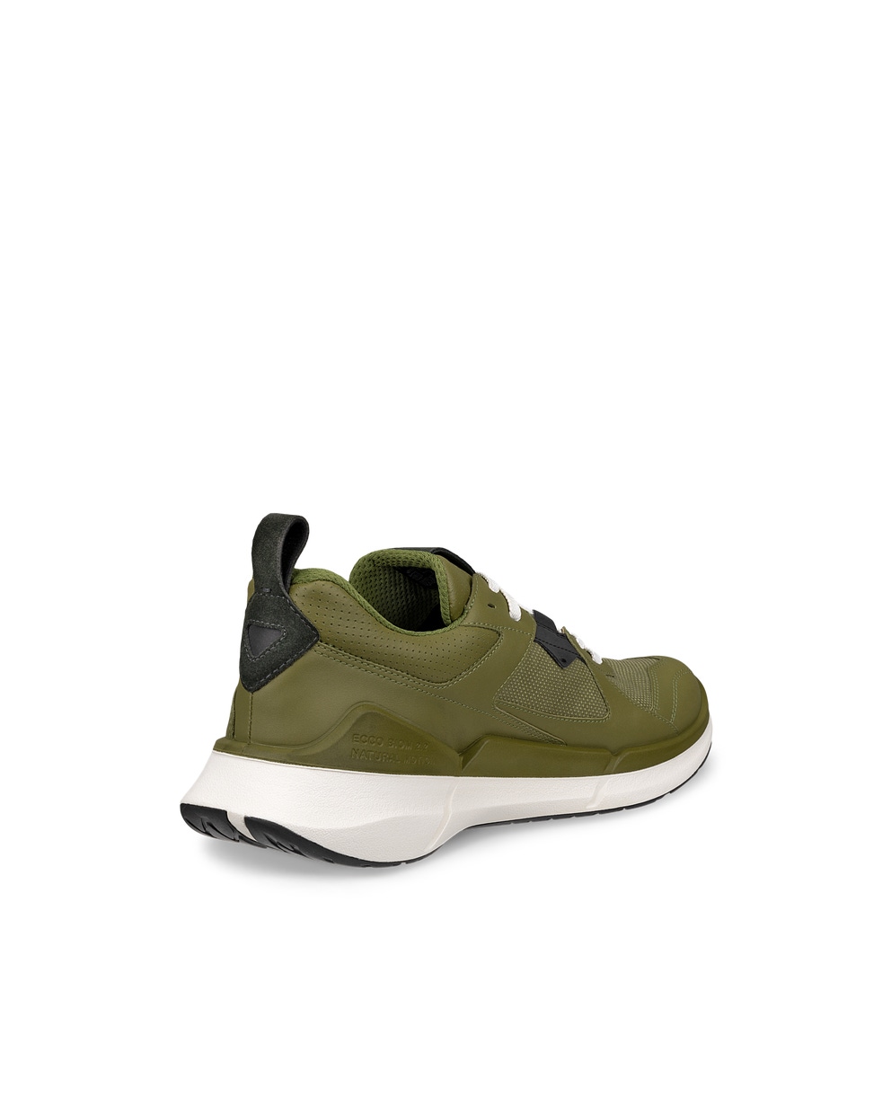 Men's ECCO® Biom 2.2 Leather Gore-Tex Sneaker - Green - Back