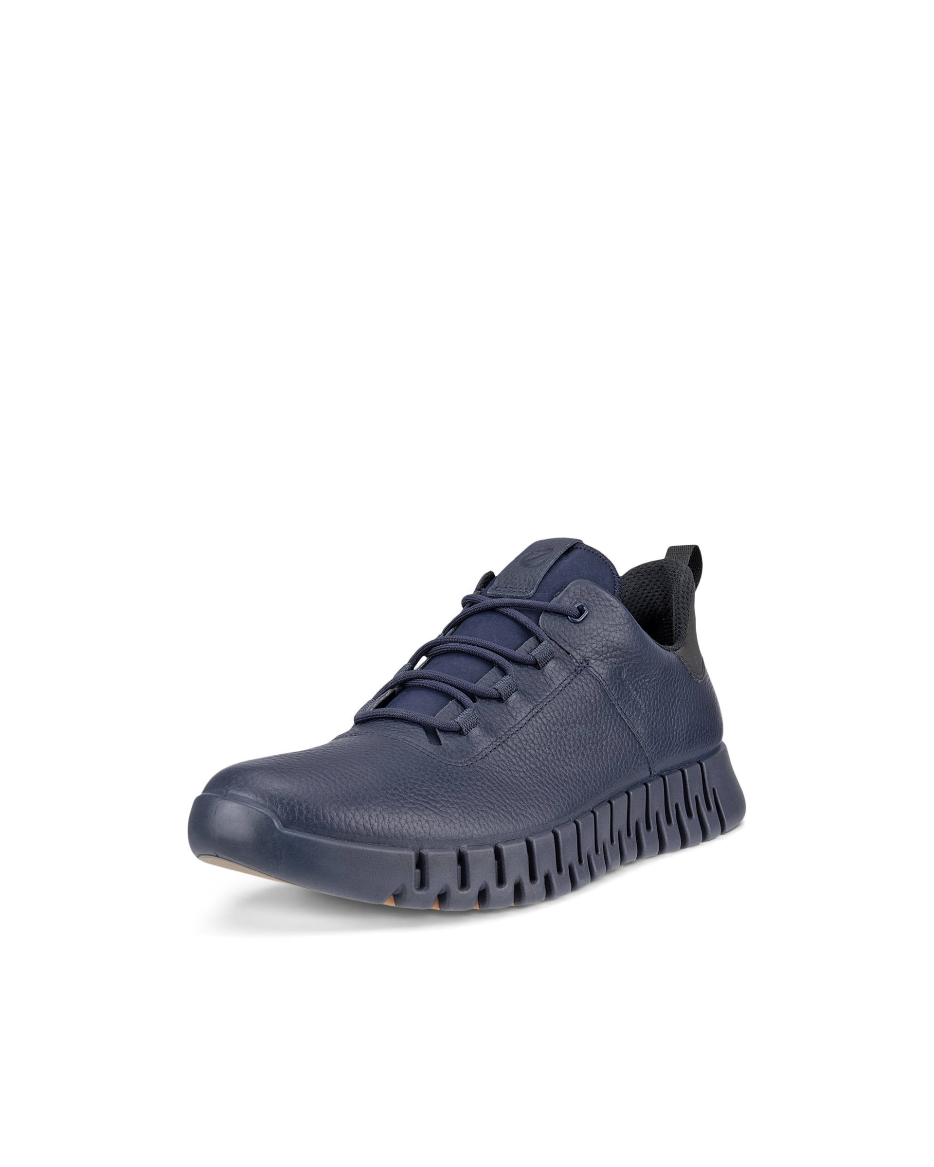 Men's ECCO® Gruuv Leather Gore-Tex Sneaker - Blue - Main