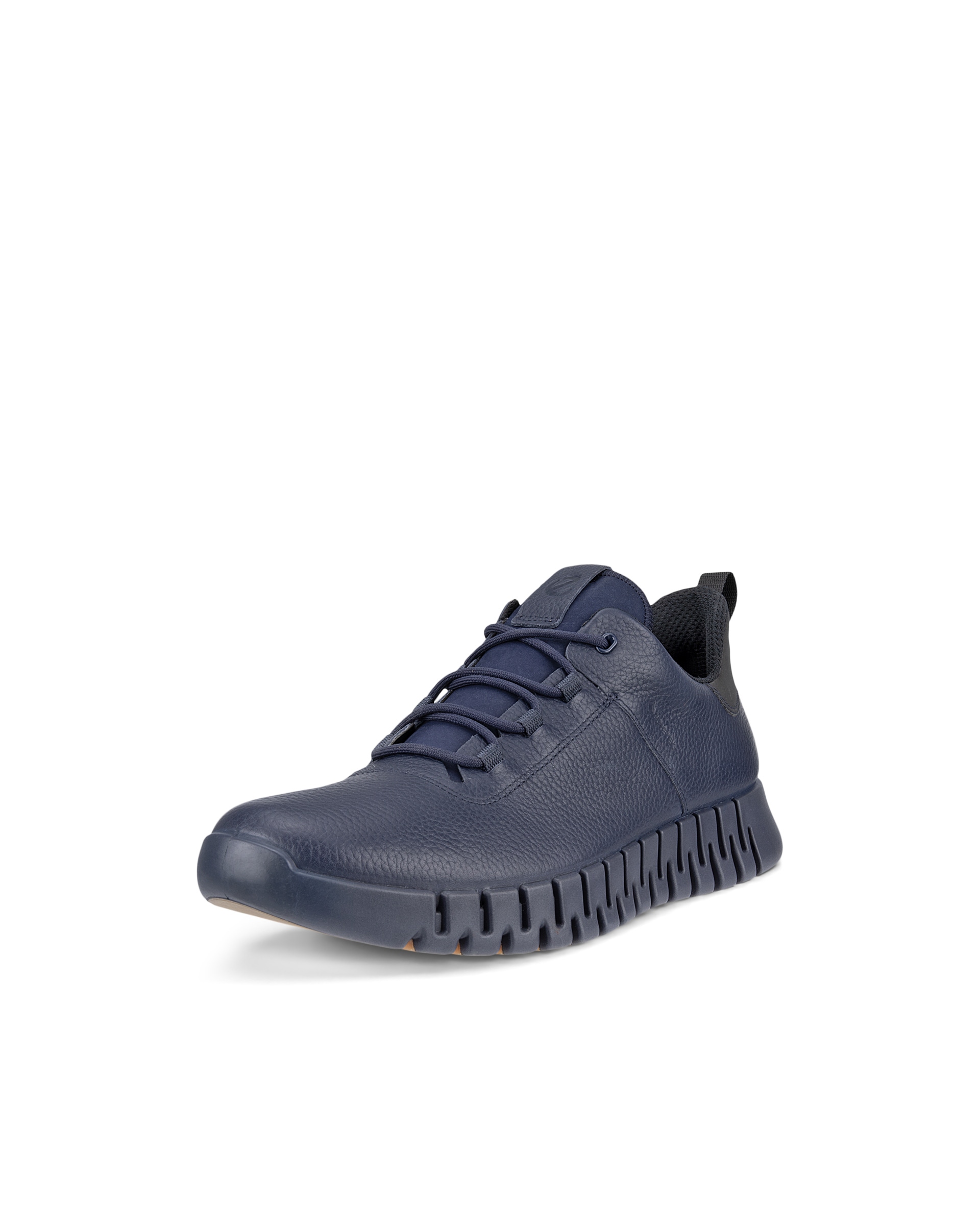 Men's ECCO® Gruuv Leather Gore-Tex Sneaker - Blue - Main