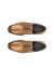 Men's ECCO® Melbourne Leather Derby Shoe - Brown - Top left pair